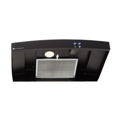 RV Range Hood Vent | Ventless | Black